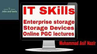 Enterprise Storage | RAID Storage | Storage Devices | Lecture by Muhammad Asif Nazir