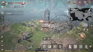 天堂W 伊娃07 Lv60  烈魂全力火妖   拉頓很憤怒 衝61~