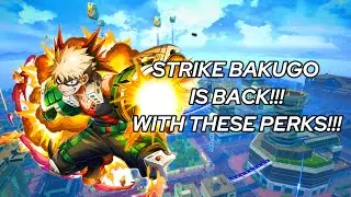 Playing as STRIKE BAKUGO TUNED UP!!!!! IN RANKED in My Hero Ultra Rumble