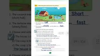 EE 3rd std English workbook answers// Animals in the jungle pg no 48- 68 // 2nd term 2024-25