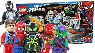 LEGO Spider-Man Attack on the Spider Lair review! 2021 set 76175!