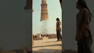 Qutub minar udd gaya :) #vfxshorts #trendingshort #shortsfeed
