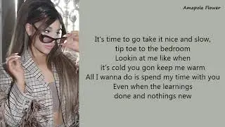 Ariana Grande-main thing (Lyrics-Letra)
