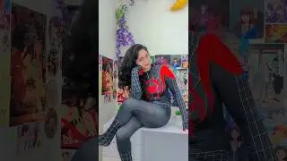 Miles Morales Cosplay || Halloween cosplay #halloween2023 #halloweencostume #spiderman