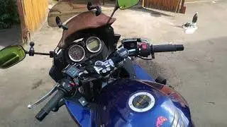 Suzuki Gsf 1250 обслуживание тормозов,синхронизация и прочее.