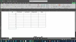 Auto Border In excel #tutorial #excel #automatic
