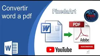 COMO CONVERTIR  O GUARDAR WORD A PDF SIN PROGRAMAS - 2022