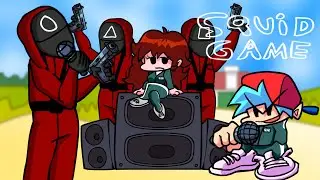 Friday Night Funkin' VS Squid Game Full Week +Cutscenes (Red Light, Green Light/Luz roja, Luz verde)