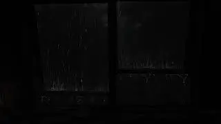 Heavy Rain at Night for Sleeping -  DARK Rainy Night Ambience -  Rain for Deep Sleep😴