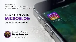 Ngonten Asik Microblog dengan Powerpoint