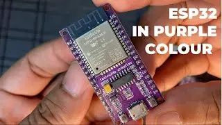 ESP32 in purple colour. | jlcpcb