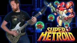 Super Metroid - Main Theme - Metal Guitar Cover