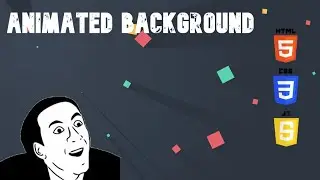 Animated Background JavaScript HMTL And CSS