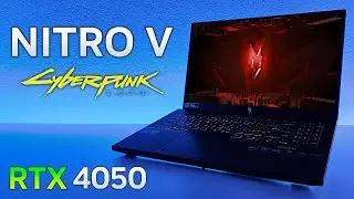 RTX 4050 Laptop | Cyberpunk 2077 Phantom Liberty | Acer Nitro V - DLSS 3.5, Raytracing Pathtracing