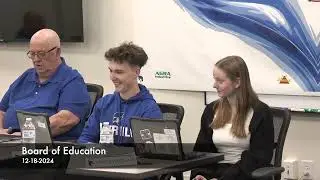 12-18-2024 Board of Education