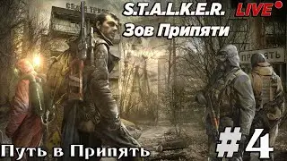 S.T.A.L.K.E.R. Зов Припяти + STCoP Weapon Pack 3.4 | Прохождение. Путь в Припять  |  Стрим #4 |