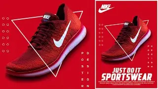 How To Create Professional And Modern Poster Design | Photoshop Tutorial