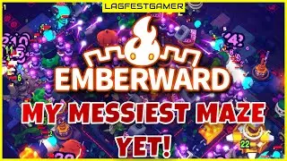 My Messiest Maze Yet! | Emberward Misty Graveyard Endless Mode