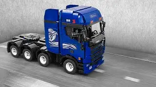 ShineYU Truck VS Ramps on Treadmill – Lego Technic CRASH Test