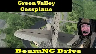 HIGH-FLYING FUN! Grand Valley Speedway/Cessplane - BeamNG Drive