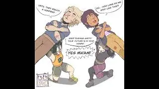 Willow and Amity's Workout Routine | The Owl House Comic Dub