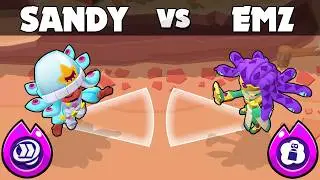 SANDY vs EMZ ⭐ Brawl Stars