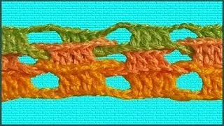 Crochet scarf pattern.