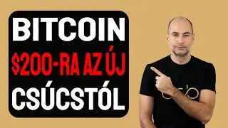 BITCOIN $200-RA AZ ÚJ CSÚCSTÓL [Részletek]