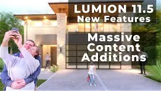Lumion 11.5 New Features - Massive Content Library Addition