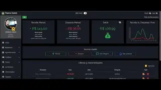 FINANCE CONTROL - APLICAÇÃO DE CONTROLE FINANCEIRO (#php, #html5, #css3, #js #bootstrap, #mysql)