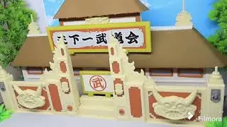 Quick Build - World Martial Arts Tournament Diorama by Bandai
