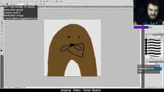 Designing my first custom custom emote (Art Stream)