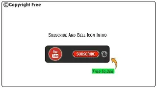 Subscribe and bell icon intro Green Screen | Copyright Free | intro for YouTube