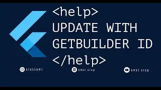Flutter | GetBuilder Id ile Update İşlemi |  Update Operation With GetBuilder Id -1