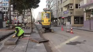 ALTINORDU İLÇESİ KALDIRIM VE AYDINLATMA ÇALIŞMASI