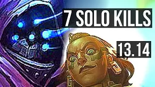 JAX vs ILLAOI (TOP) | 3.4M mastery, 7 solo kills, 1000+ games, Dominating | KR Grandmaster | 13.14