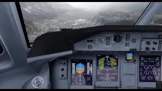 Dash-8 Q400 - Bern para Innsbruck ** Shared Cockpit **