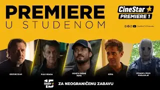 [HRV] CineStar Premiere u studenom 2024.