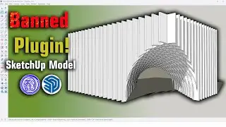 No Plugin! From Complex 3D to Simple Modeling in SketchUp