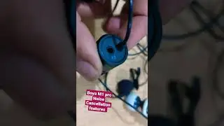Boya mic for Noise Cancellation | Boya M1 pro  professional active Noise cancellation