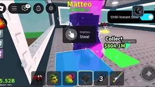 Stealing Matteo Using Steal A Brainrot Script by Chilli Hub 🔥