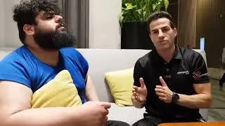 Iranian Hulk's interview after his embarrassing defeat! **Subtitled**