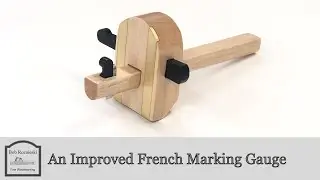 How to Make an Improved French Marking Gauge - Hand Tool Woodworking