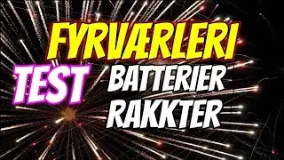 Fyrværkeri - Test Kuglelyn Mandø og Crand Cru Xo 2