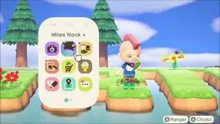 Animal Crossing : New Horizons - visite ile de Nintendo avec Sanrio