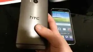 Comparativa de apariencia entre Galaxy S5 Vs HTC One M8