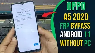 OPPO A5 2020 Frp Bypass Without PC |Oppo A5 2020  FRP Unlock New Trick Easy Method 2024