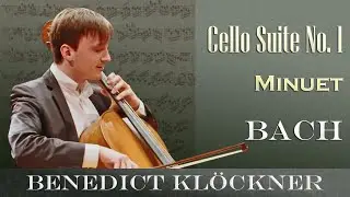 LIVE at PHILHARMONIE BERLIN: Johann Sebastian Bach | Cello Suite No.1, Menuetto | Benediсt Kloeckner