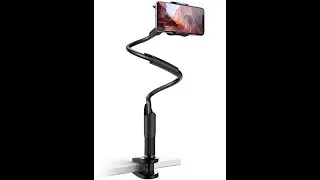 Phone Holder Bed Gooseneck Mount - Lamicall Flexible Arm 360 Mount Clip Bracket - Review