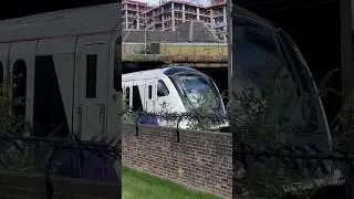 Elizabeth Line Train arriving at Southall